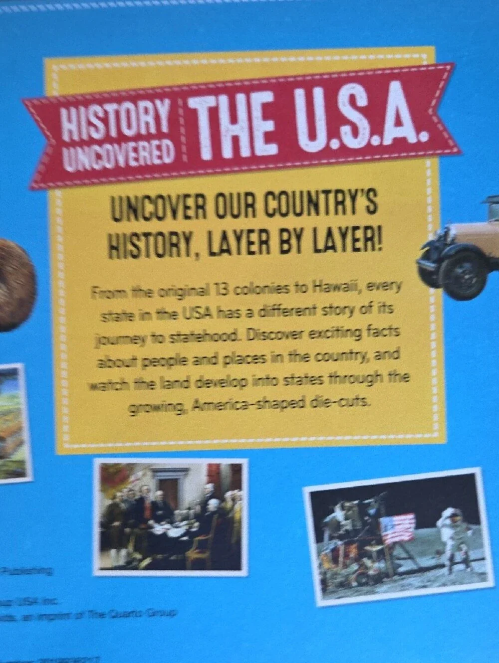History Uncovered The U.S.A. Kids Book   Kane Miller Publishing